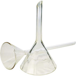 Livingstone Filter Funnel, 75mm Diameter, Borosilicate Glass, Each Box