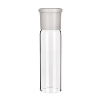 Simax Ground Glass Joint, Standard Socket Joint, 60/46, 70 x 200(L) mm, Straight, Borosilicate Glass, European, Each Each