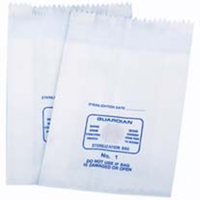 Sterilope Autoclave Steam Sterilization Medical Paper Bags, No. 1 Satchel 195 x 128 x 50 mm, 57 GSM, Biodegradable, 2000/Carton Carton