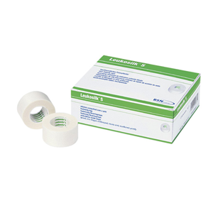 Out of Date, Leukosilk, 2.5cm x 9 metres, 12/Box, Original Unopened Condition, Price Discounted, While Stocks last Box