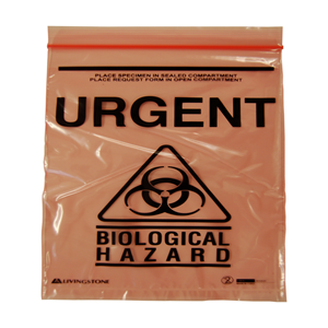 Livingstone Biohazard Specimen Bags