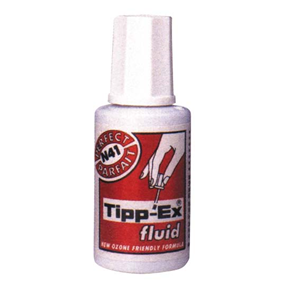 BIC Tipp-Ex Correction Fluid, 20ml, Each Each