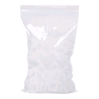 VS Packaging Resealable Zip Lock Bag, 130 x 180mm, 50 microns Thick, Plain, 1,000 Pieces/Carton Carton