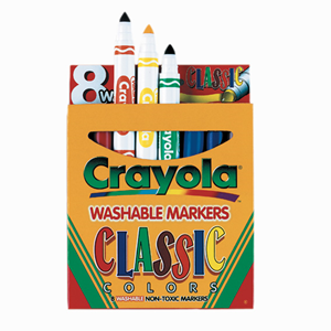 BROAD CLASSIC COLORS 8/PACK Pack