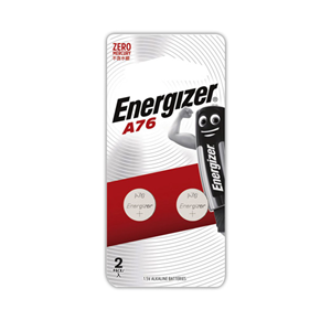 BATTERIES A 76 ALKALINE 2/PKT Pack