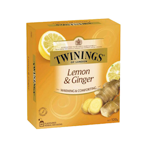 Out of Date, Twinings Lemon and Ginger Tea Bags, 80 Pieces/Pack, Original New Condition, Big Discount, Limited Stock