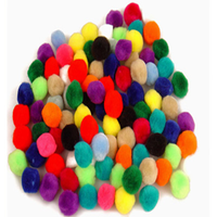 Pom Poms 20mm 100/Bag Bag