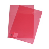 FOLDER CLEAR F/C RED COLBY 150F 12/PACK Pack