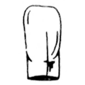 Caulk type crowns D5 loose Each