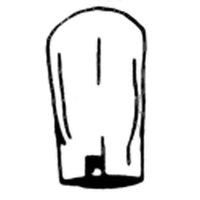 Caulk type crowns P2 loose Each