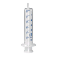 Norm-Ject Disposable Syringes, with Luer Connection, 2 Parts, 10mL, Sterile, Polypropylene, No Rubber, 100 Pieces/Pack Box