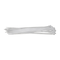 Cable Ties, Neutral, 20cm x 0.25cm, Each Loose