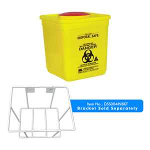 Livingstone Medical Waste & Sharps Collector with Lid