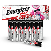 Energizer Extra Heavy Duty Batteries, Size AAA, 1.5V, Hg & Cd Free, 24 Pieces/Pack Pack