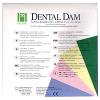 RUBBER DAM SPECIAL DARK HEAVY 6x6 36/BX Box