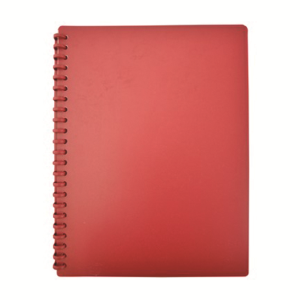 DISPLAY BOOK A4 REFILLAB. 20 PCT BURGUNDY EACH Each