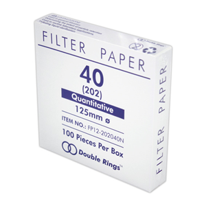 Double Ring Filter Paper