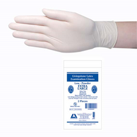 Out of Date Livingstone Premium Latex Gloves, 6.5g, Extra Large, 2/Bag Original Unopened Condition, Price Discounted, While Stocks last Bag