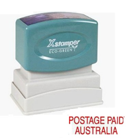 XSTAMPER 1561 POST PAID AUSTRAL. RED EACH Each