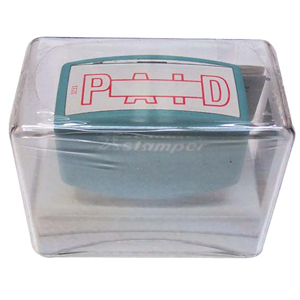 XSTAMPER 3231 PAID/DATE RED CA-2N EACH Each