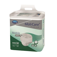 Hartmann Molicare Premium Mobile 5 Drops, 80 - 120cm, 1,017ml, Medium, Pull Up, Unisex, 14/Pack Pack