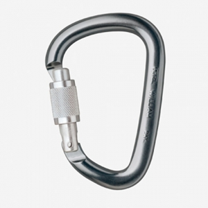 SCREW LOCK ALUMINUM CARABINER Loose