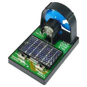 Solar Cell Electric Motor with fan Each