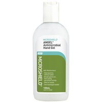 Out of Date, Microshield Angel Clear Antimicrobial Hand Gel, Waterless, 125 ml, 48/Carton, Price Discounted, While Stocks last Carton