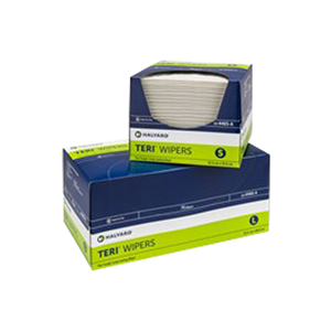 Halyard Teri Wipers, Small, 31.5 x 34 cm, 100 Wipers/Pack Pack