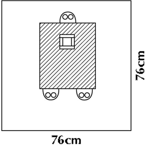 STERILE DRAPE SHT-SML FENESTRATED 90/PK 35" x 35" Carton