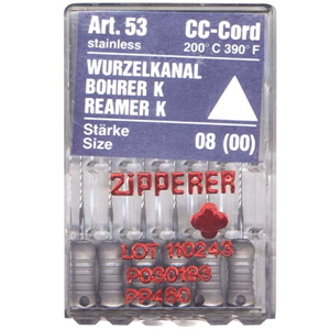 Cc K Reamers 21mm #08 6/pk Pack