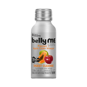 Bellyme Digest Cleanse, Papaya and Apple Cider Vinegar, 60mL, Each