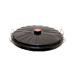 Livingstone Spare Lid For Garbage Bin, 55 Litres, Lockable, Black, Each
