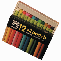 OIL PASTELS ASSTD COLORS 12/PK Pack