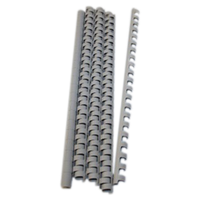 BINDING COMBS 21 R 8MM GREY LOOSE EACH Loose