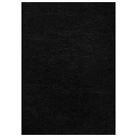 LEATHERGRAIN BINDING COVERA4 300GSM BLACK Each