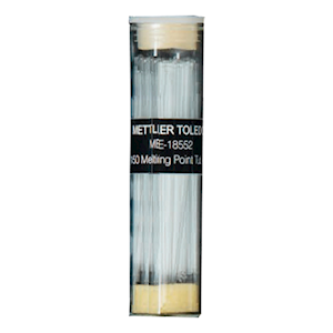 Mettler Toledo Capillary Tubes, 1.3 - 1.5mm Diameter, 150 Tubes/Pack Pack