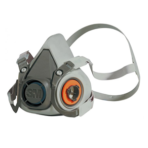 Out of Date, 3M Half Face Piece Respirator, Small, Each (6100B),Original Unopened Condition, Price Discounted, While Stocks last Each