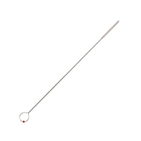 Sharn Select Nylon Bristle Twisted Wire Cleaning Brush, 30cm, 2mm, Red Bead, 3 Pieces/Pack Pack