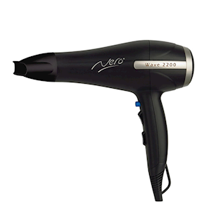 Nero Hair Dryer Wave, 2200W, Black, Each Each