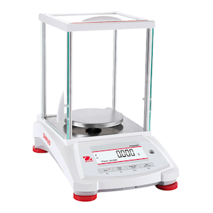 Ohaus Pioneer Precision Balance, 520 Grams Capacity, 0.001 Grams Readability, 120(D)mm Stainless Steel Pan, Incal - Semi Automatic, Each Each