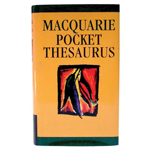 Thesaurus Macquarie Pocket H/Cover Each Each