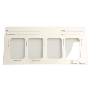 RAYVUE PAPER MOUNTS 4 HOLE 25/PK Pack