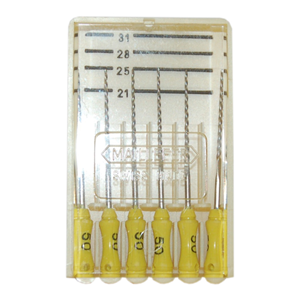 Maillefer Reamers 25mm #50 6/pk Pack