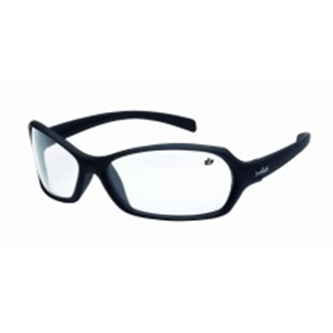 BOLLE SAFETY SPEC HURRICANE CLEAR LENS BLACK FRAME Each
