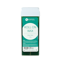 Damaged, Sofeel Roll On Wax Cartridge, Aloe Vera, 100g, Each