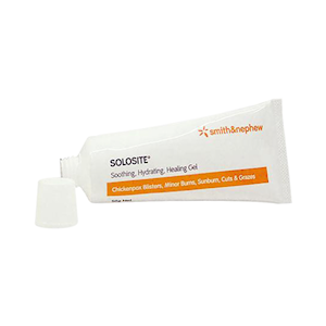 Out of Date, Solosite Wound Gel, 50 gram Tube, Each, Original Unopened Condition, Price Discounted, While Stocks last Each
