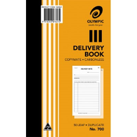 DELIVERY BOOK #700 CARBONLESS 50 LF EACH Each