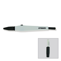 Sterex Easy Load Needle Holders, Banana, Switched, Black, Each Each