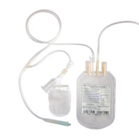 Terumo Single Blood Bag, 450ml, CPDA-1 Anticoagulant, Sterile, 10 Pieces/Pack, 6 Packs/Carton, 60/Carton (8PB1CD456U5B) Carton